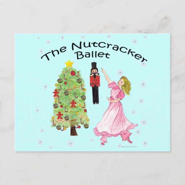 Nutcracker Ballet Classic 09 Postcard (Front)