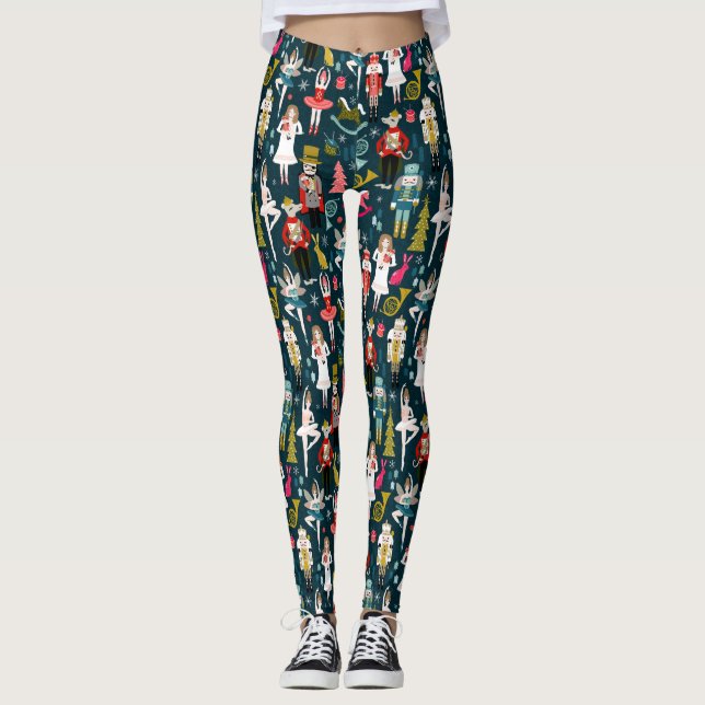 Nutcracker Ballet Leggings (Front)
