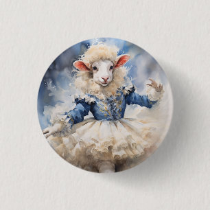 Nutcracker Ballet, Sheep 3 Cm Round Badge