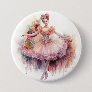 Nutcracker Ballet,Waltz of the Flowers 7.5 Cm Round Badge