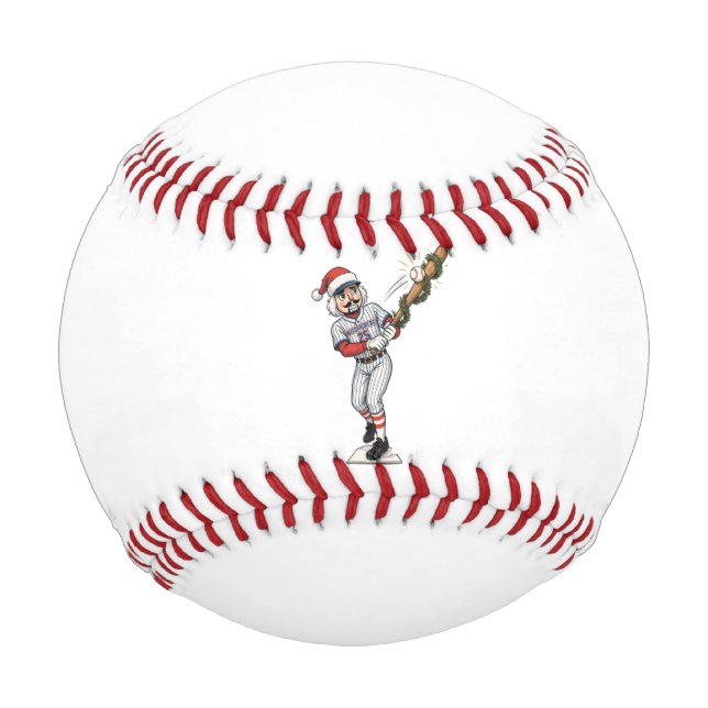 Nutcracker Baseball Player Holiday Sports Xmas  (Front)