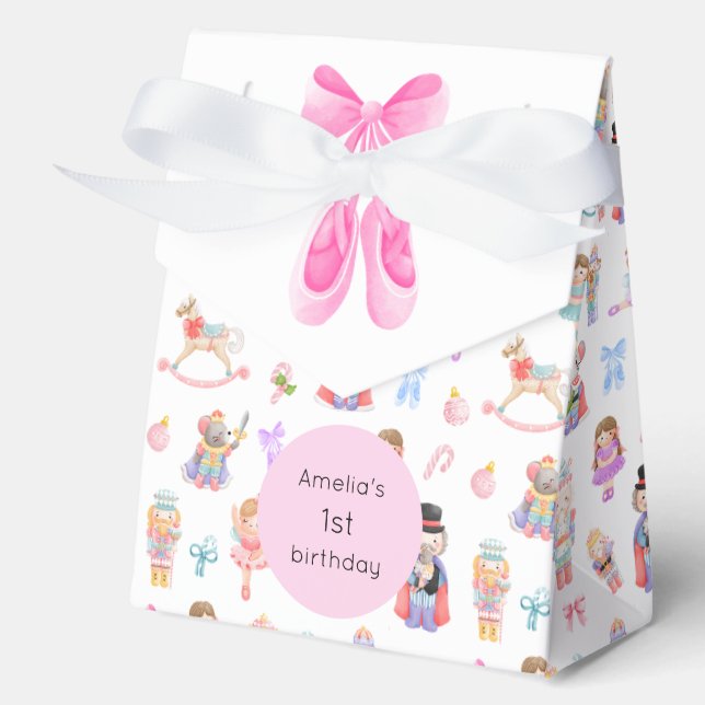 Nutcracker Birthday Favour Box (Front)