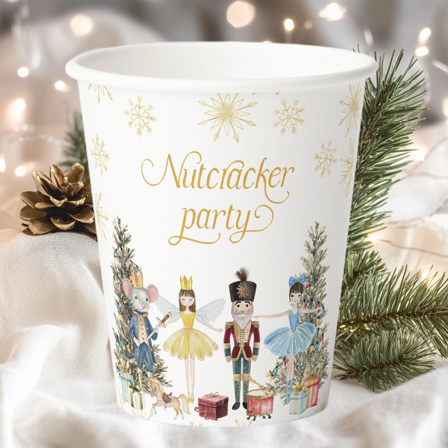 Nutcracker Birthday Party  Paper Cups (Creator Uploaded)