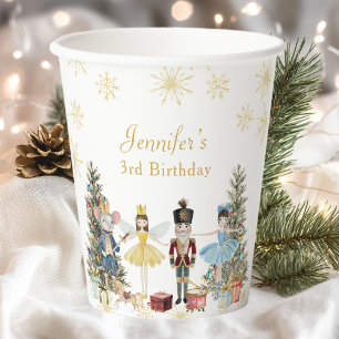 Nutcracker Birthday Party Paper Cups
