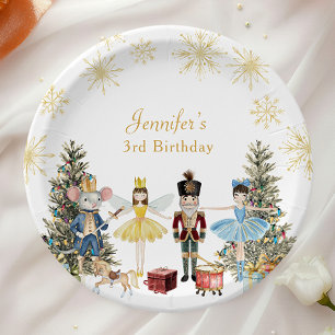 Nutcracker Birthday Party Paper Plate