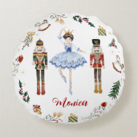 Nutcracker blue gold ballerina birthday