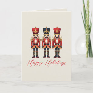 Nutcracker Business Corporate Happy Holiday Card