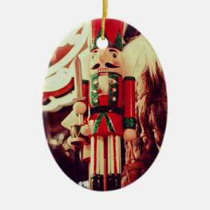Nutcracker Ceramic Tree Decoration