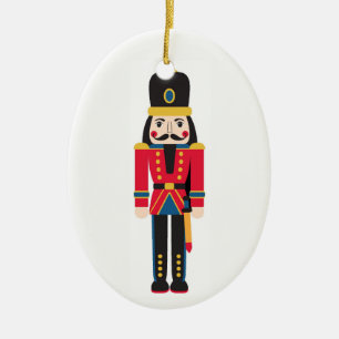 Nutcracker Ceramic Tree Decoration