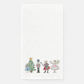 Nutcracker characters hand towel or napkins