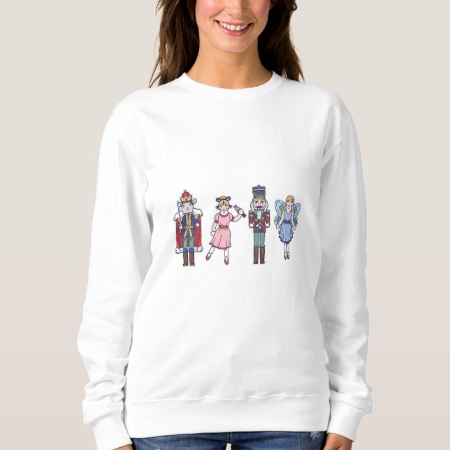 Nutcracker characters sweatshirt (Front)