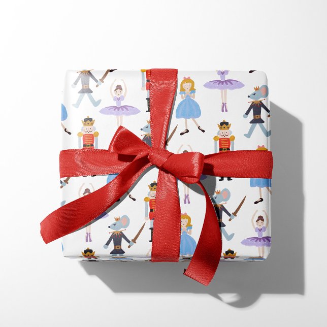 Nutcracker Characters Wrapping Paper (Creator Uploaded)