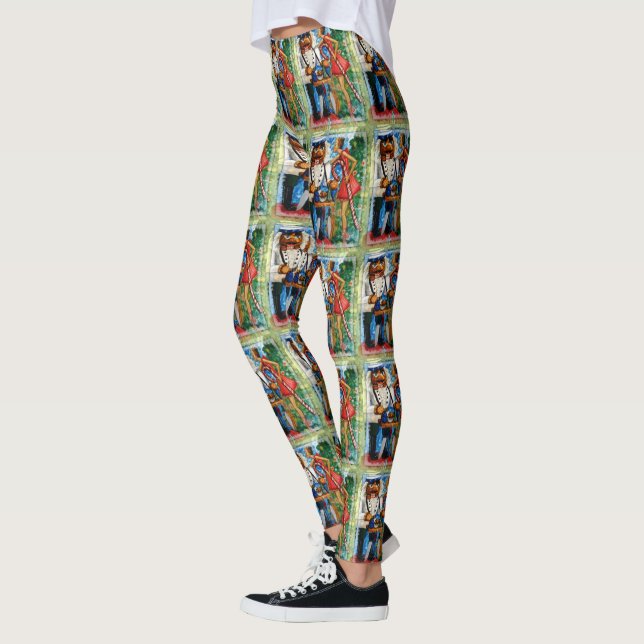Nutcracker Chef Leggings (Left)