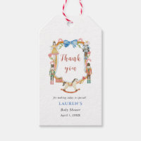 Nutcracker Christmas Baby Shower thank you 