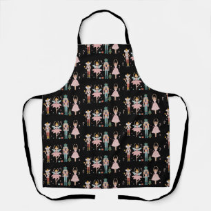 Nutcracker Christmas Ballet Cute Holiday Apron