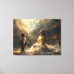 NUTCRACKER CHRISTMAS - BALLET & DANCE CANVAS PRINT