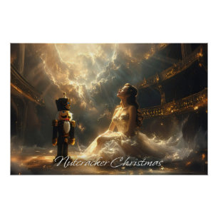 NUTCRACKER CHRISTMAS - BALLET & DANCE POSTER