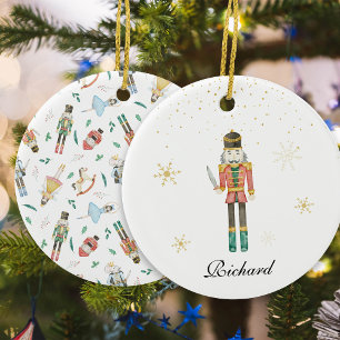 Nutcracker Christmas Ceramic Tree Decoration
