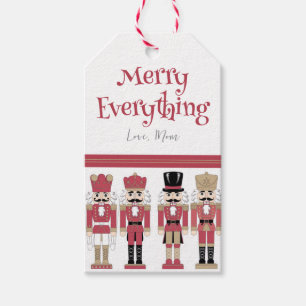 Nutcracker Christmas Gift Tags