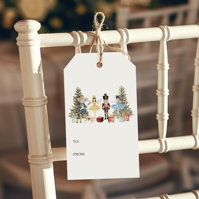 Nutcracker Christmas  Gift Tags (Creator Uploaded)