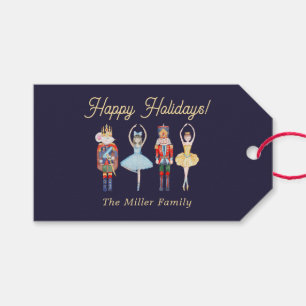 Nutcracker Christmas Gift Tags