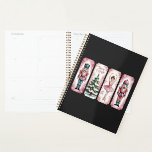 Nutcracker Christmas Holiday Party Gift Festive  Planner