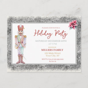 Nutcracker Christmas  Holiday Postcard