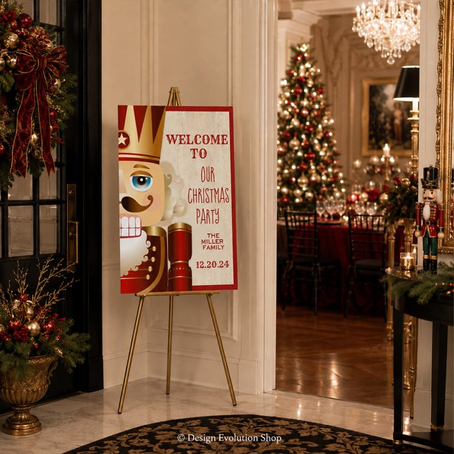 Nutcracker Christmas Holiday Welcome Sign (Creator Uploaded)
