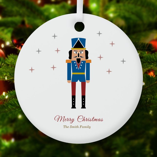 Nutcracker Christmas Metal Tree Decoration (Nutcracker Christmas Ornament)