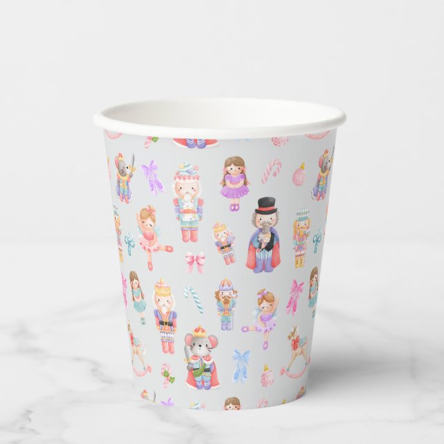 Nutcracker Christmas  Paper Cups (Front)