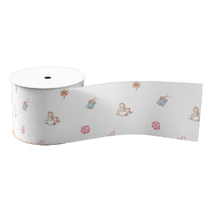 Nutcracker Christmas Ribbon Grosgrain Ribbon