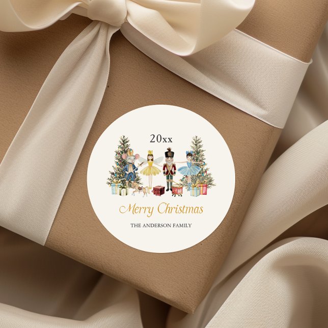 Nutcracker Christmas Sticker (Creator Uploaded)