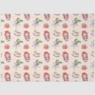 Nutcracker christmas theme tissue paper