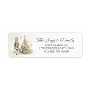 Nutcracker Christmas Tree return address