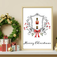 Nutcracker Classic Crest Art Poster
