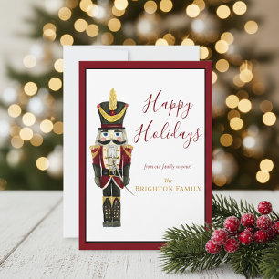 Nutcracker Classic Holiday Christmas Red 