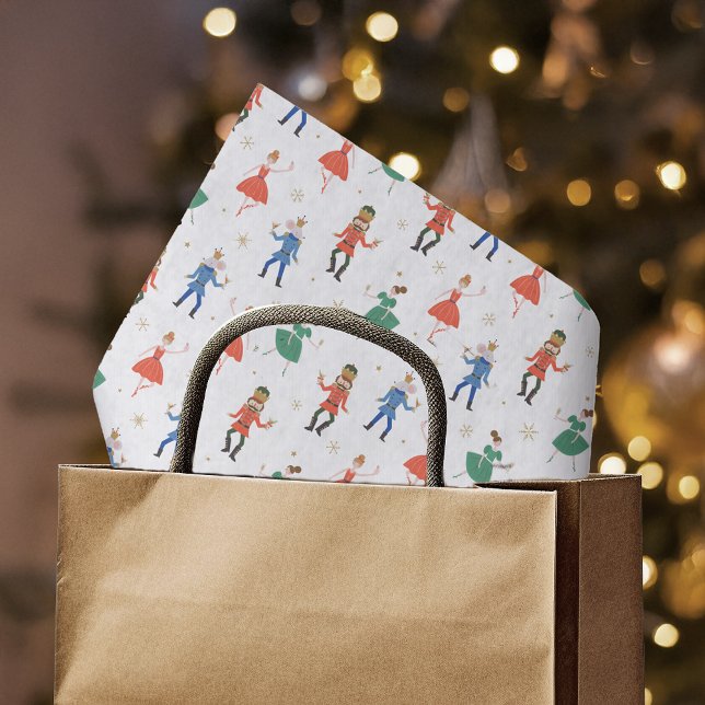 Nutcracker Cocktail Party Christmas Tissue Paper (Creator Uploaded)