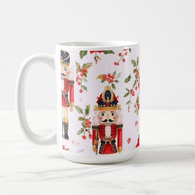 Nutcracker Coffee Mug (Left)