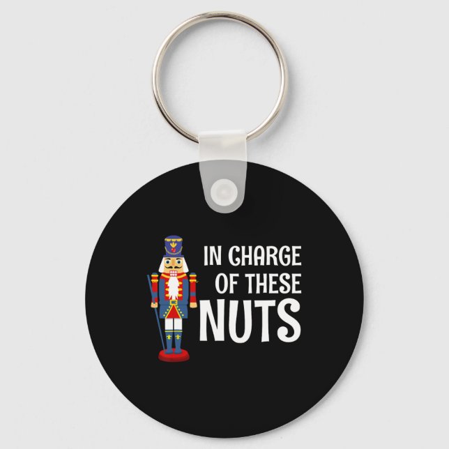 Nutcracker Costume Dancer Ballerina Gift Christmas Key Ring (Front)