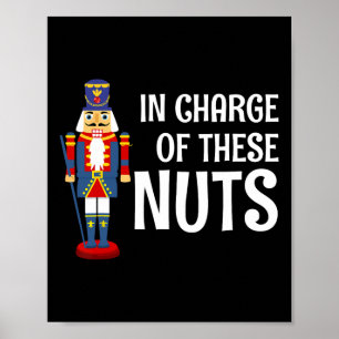 Nutcracker Costume Dancer Ballerina Gift Christmas Poster