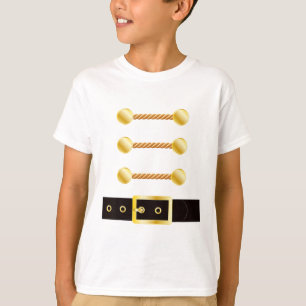 Nutcracker Costume Uniform Matching Toy Soldier T-Shirt