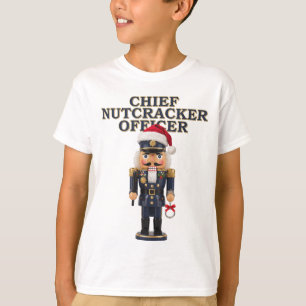 Nutcracker Curling Player Holiday Winter Sports   T-Shirt