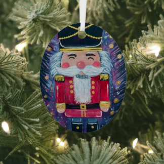 Nutcracker Customizable Ornament art painting