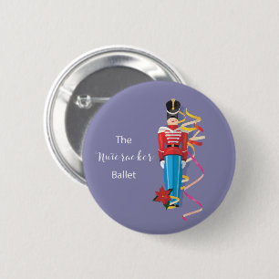 Nutcracker Dance Ballet Performance Congratulation 6 Cm Round Badge