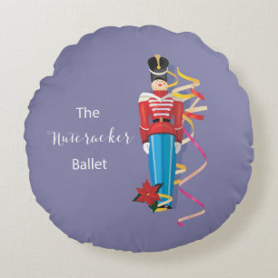 Nutcracker Dance Ballet Performance Congratulation Round Cushion