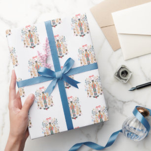 Nutcracker Design Christmas Wrapping Paper