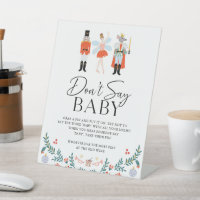 Nutcracker Don't Say Baby Christmas Shower Game