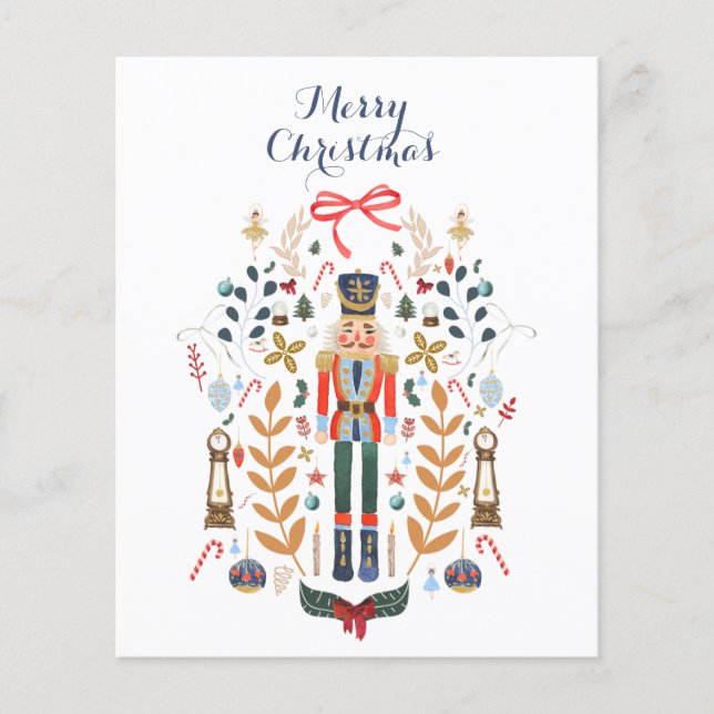 Nutcracker Family Photo Christmas - BUDGET (Front)