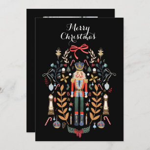 Nutcracker Family Photo Christmas Card