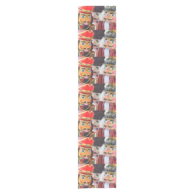 Nutcracker figures short table runner (Front)